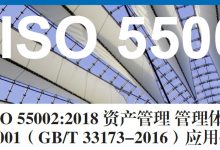 新版ISO 55002:2018资产管理ISO 55001应用指南导读-资产管理标准与技术
